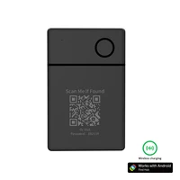 Rastreador de tarjetas GPS inalámbrico recargable, localizador Android certificado por Google para Xiaomi Pixel QR Code, etiqueta inteligente antipérdida