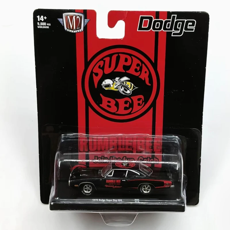 M2 Diecast 1:64 Scale 1370 Super Bee 440/Charger 383 Simulation Alloy Car Model Collection Display Toy