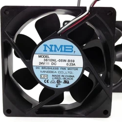 3610NL-05W-B59 Ventola per server per NMB NMB-MAT Convertitore di frequenza inverter a flusso assiale ad alto aria Raffreddamento 9025 9 cm DC24V 0,23 A