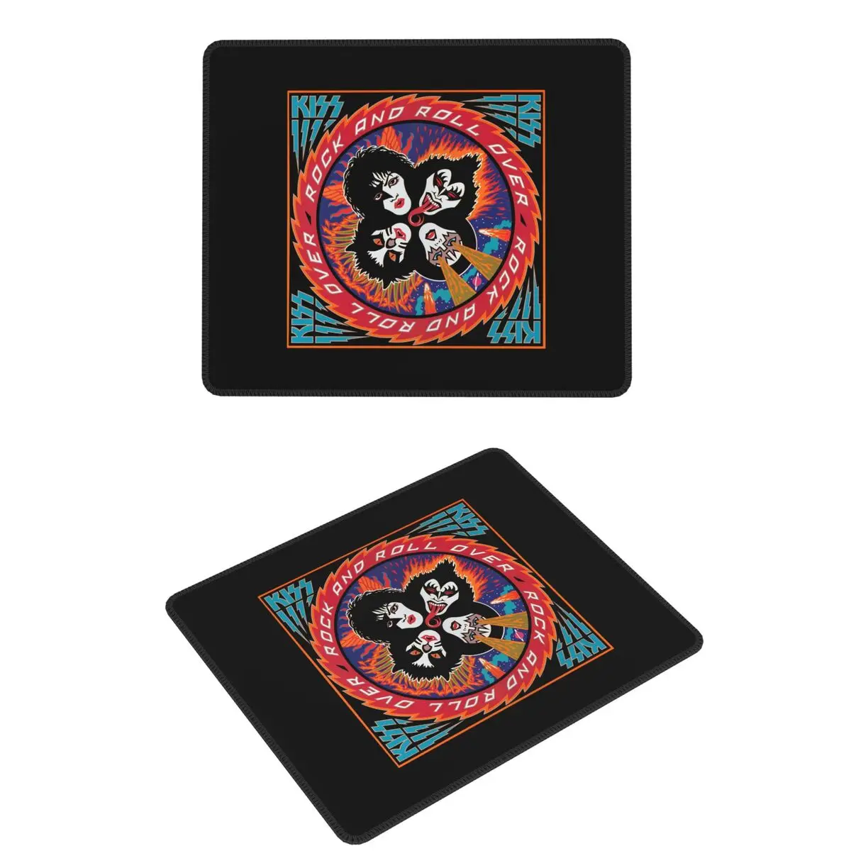 

Рок-ролл-группа Kiss Cat Коврик для мыши Компьютерная клавиатура Коврик для мыши Геймер ПК Настольный коврик Офисные настольные коврики