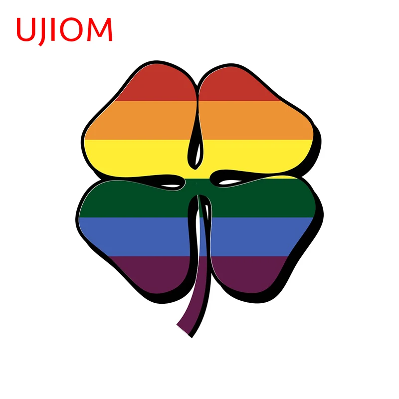 UJIOM Pride Parade Astronaut LGBT Flag Wall Sticker Eye Catching High Quality Decal Suitable For Wardrobe Vestibulec Decoration