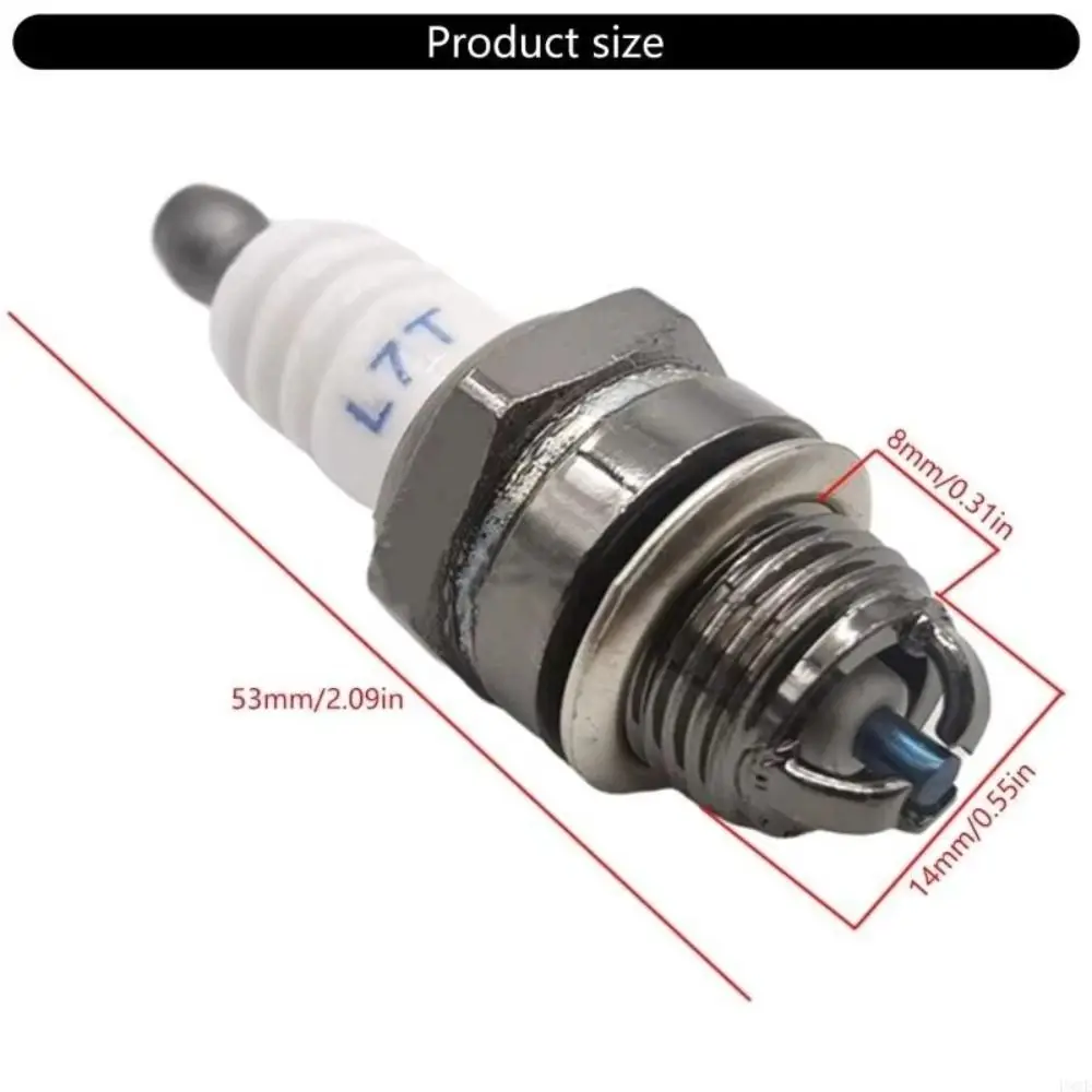 Heat Resistance Three-sided Pole Spark Plug Corrosion Protective Durable Multi-side Pole Spark Plug Easy To Install and Replace