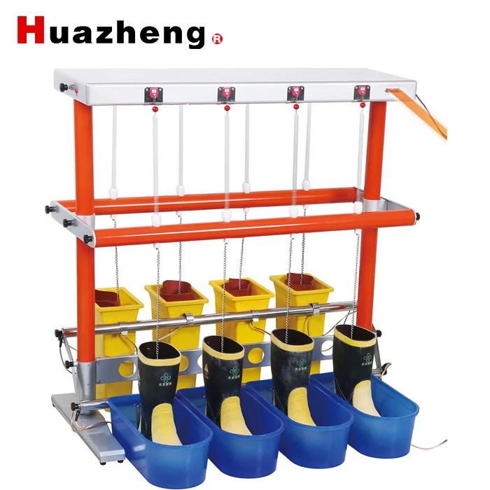 Huazheng Factory OEM Insulating Gloves Test Equipment Insulating Boots Electronic Powered Gloves High Withstand Voltage Tester