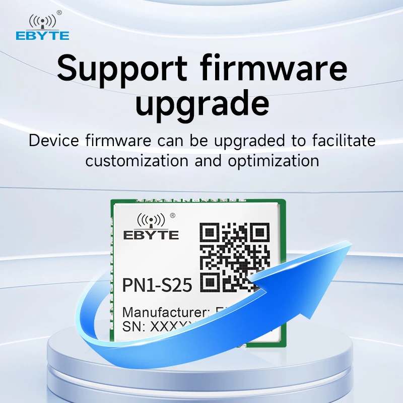 

Модуль SMD Profinet для шлюза Modbus, 10/100 м, 2 последовательных порта, встроенная прошивка сверхмалого размера EBYTE PN1-S25, RS485/RS422
