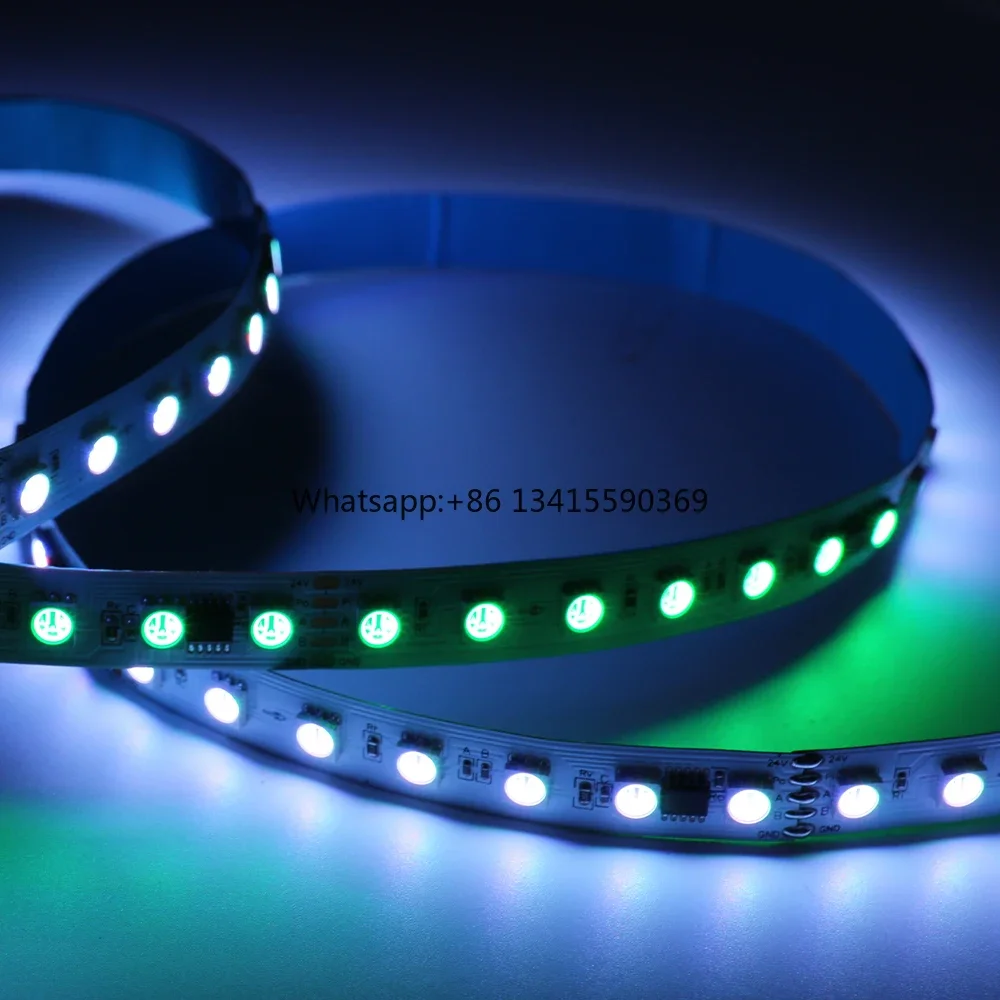 5050 RGB 24 В 84 светодиодных пикселей UCS512CL/TM512AC/SM18512Ic Ip20 Ip65 Ip67 Ip68 Водонепроницаемая адресная цветная светодиодная лента RGB