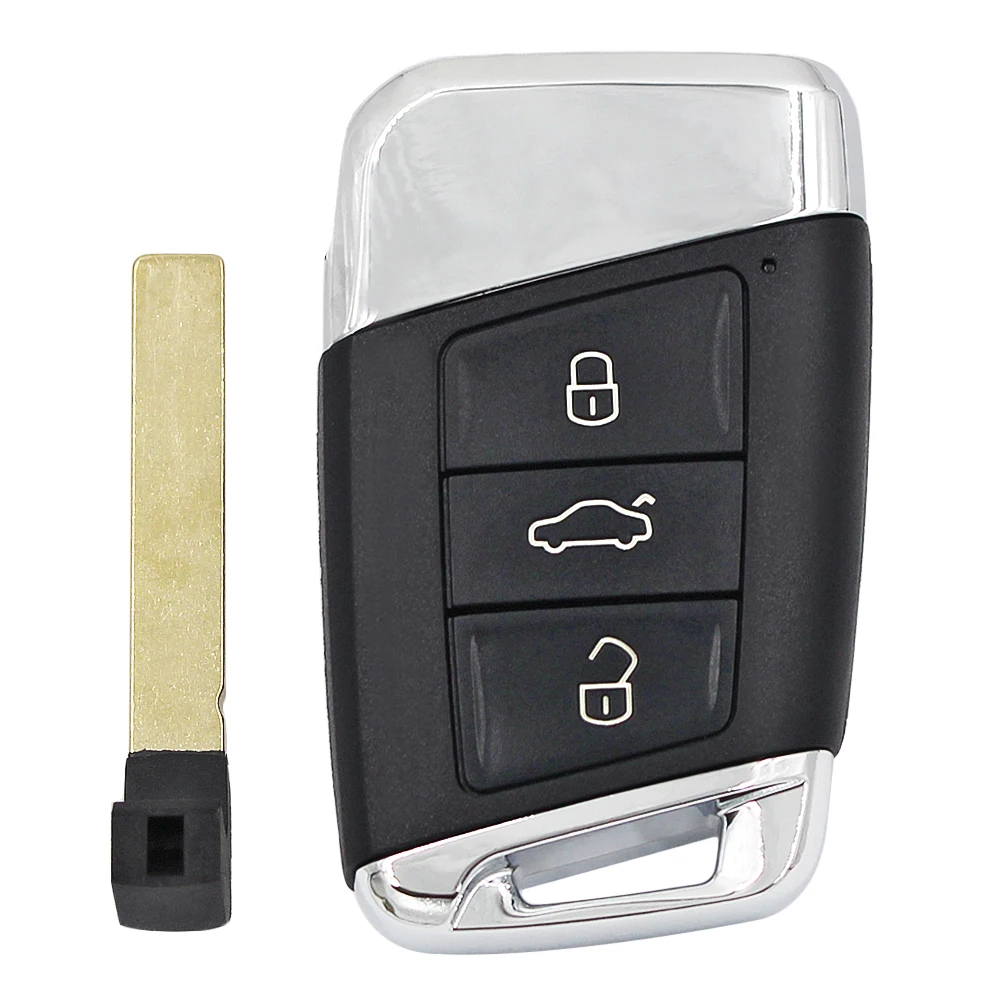 KEYDIY ZB17 Universal KD Smart Key 3 Buttons ZB Series Keyless Go Car Remote Control Key Fob for KD-X2 KD MAX Key Programmer