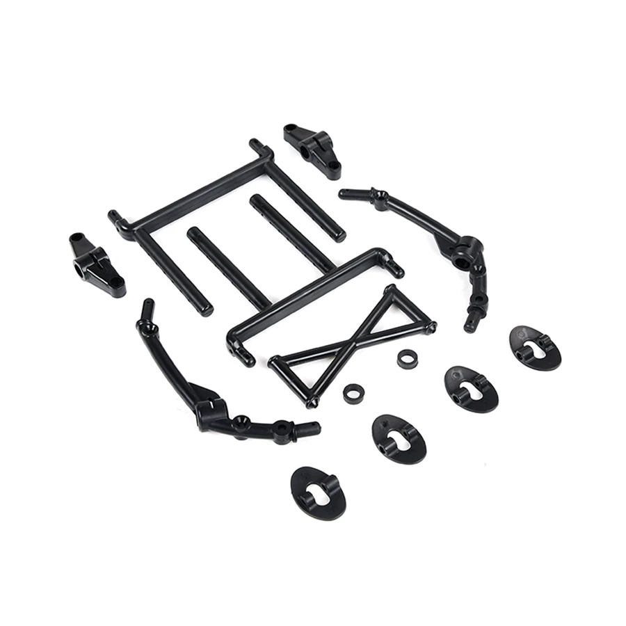 KKZ-Car Body Bracket Kit Frame Shield Fit for 1/5 HPI Baja 5B 5T SC Buggy Truck for BAHA 5T/5SC