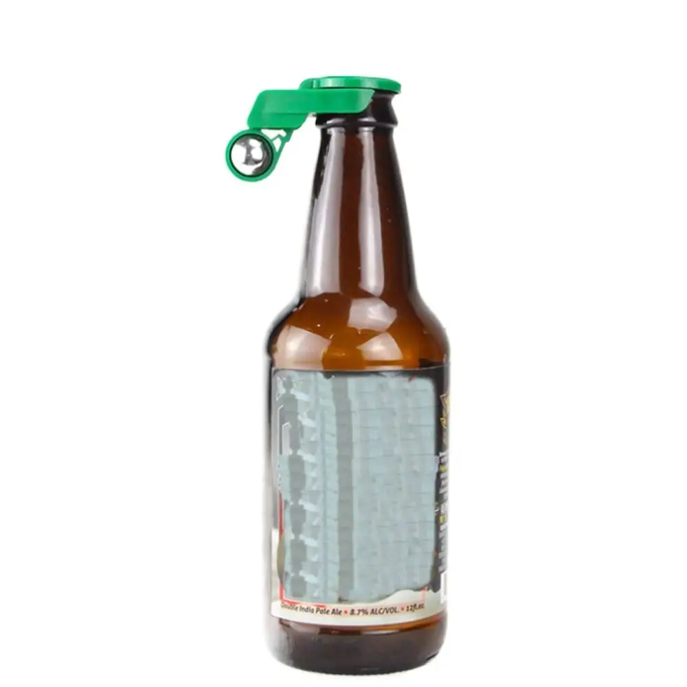 Colorful Sealed Beer Bottle Cap Leak-proof Automatically Bottle Stopper Plastics Reusable Bottle Top Soda