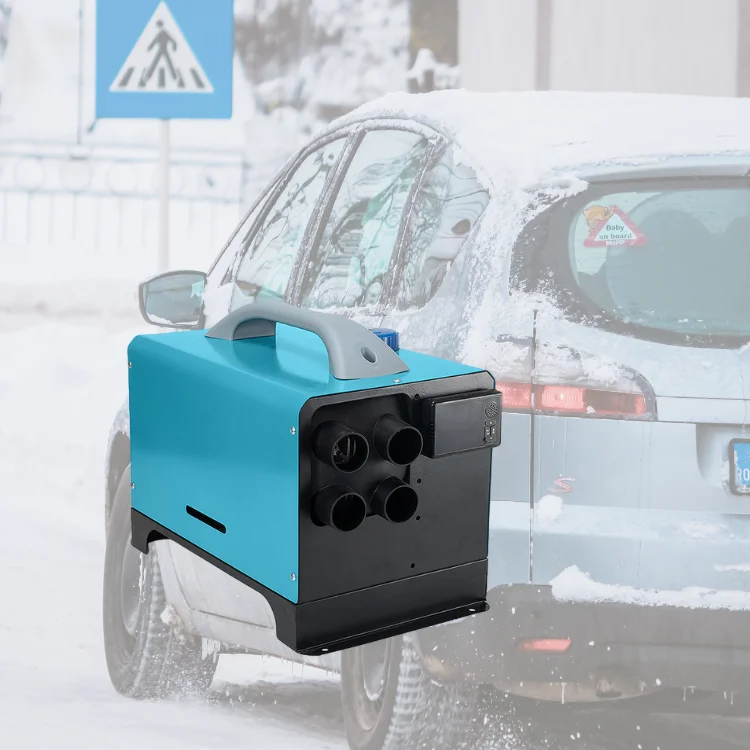 ملحقات سخان التوقف الكل في واحد 12 فولت، سخان هواء ديزل محمول مع شاشة LCD وجهاز تحكم عن بعد لحافلة الشاحنة وRV ​