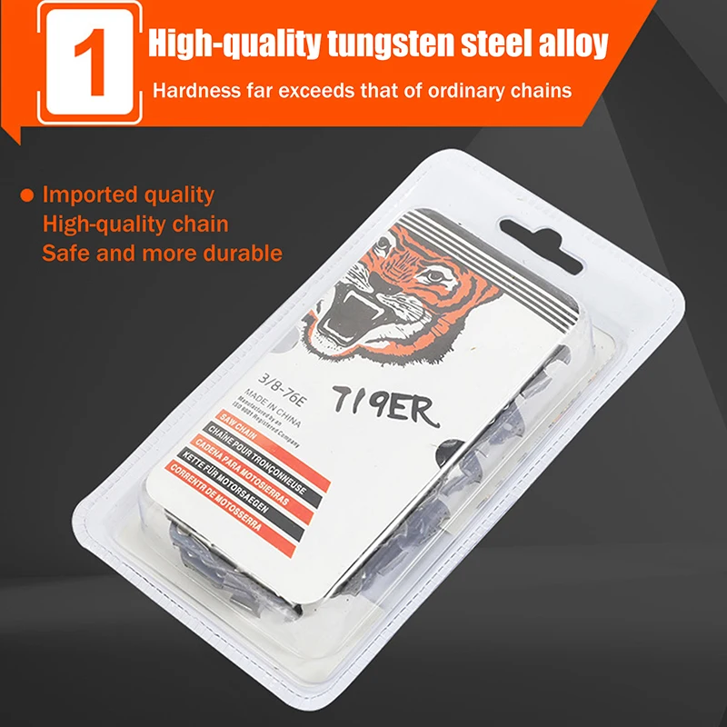 18/20/22/24 Inch Metal Chainsaw Chain Spare Parts Link Chainsaw Saw Chain Blade Electric Saw Accessories For Wood Cutting