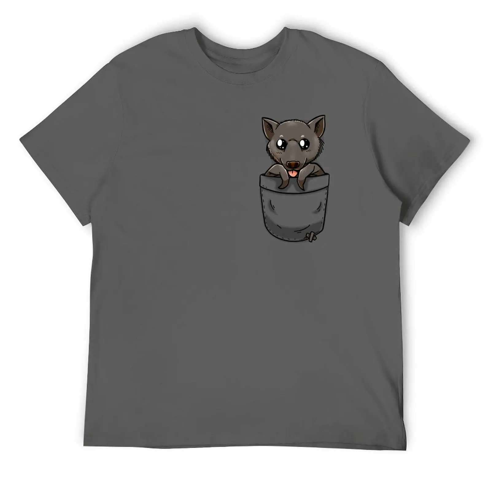 

Cute Pocket Fruit Bat T-Shirt oversized tshirts personalised animal prinfor boys graphic tee shirt mens graphic t-shirts