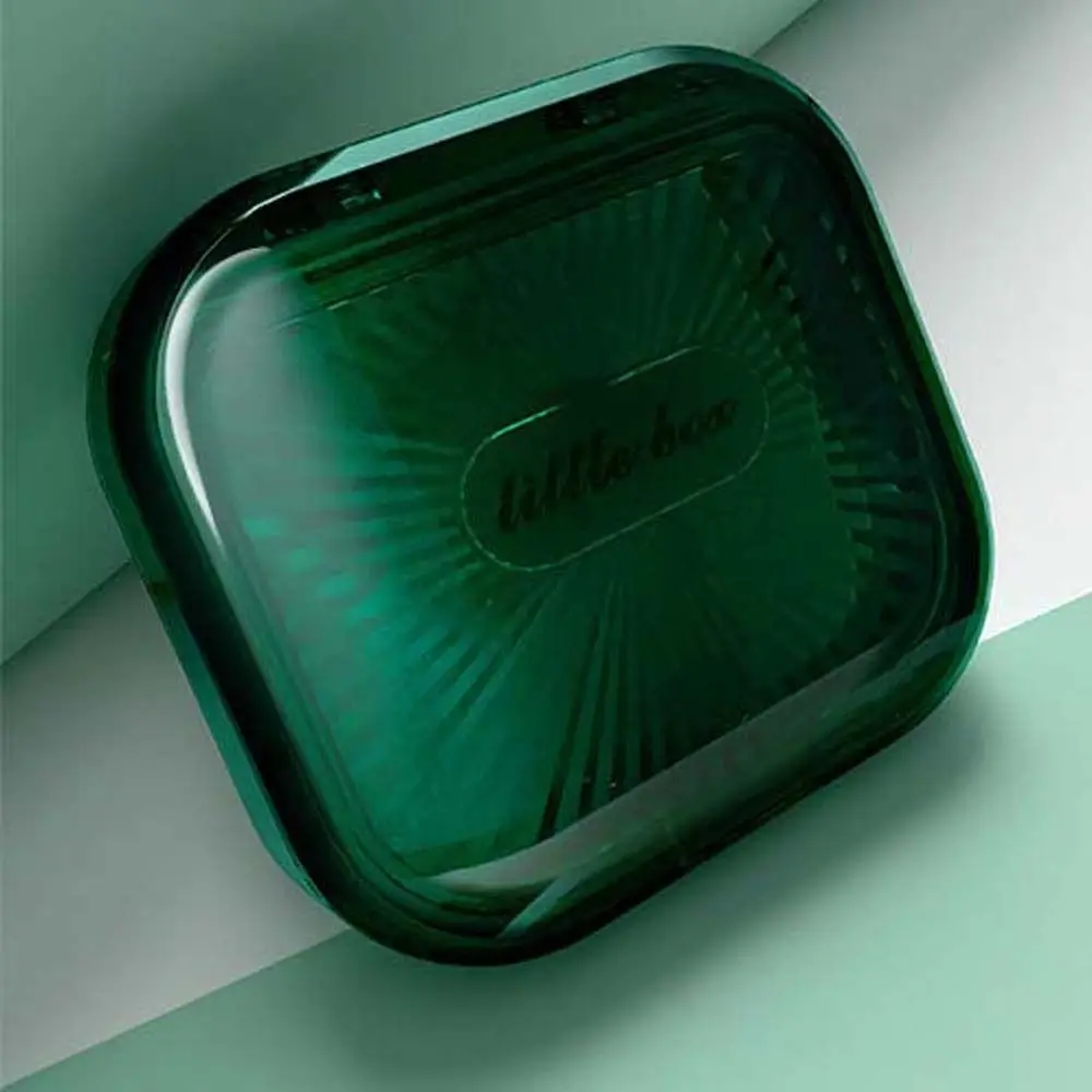 

Косметичка для женщин, чехол для мелких предметов, чехол для хранения сережек, прозрачная шкатулка для драгоценностей, чехол для хранения невидимых брекетов, контейнер для колец