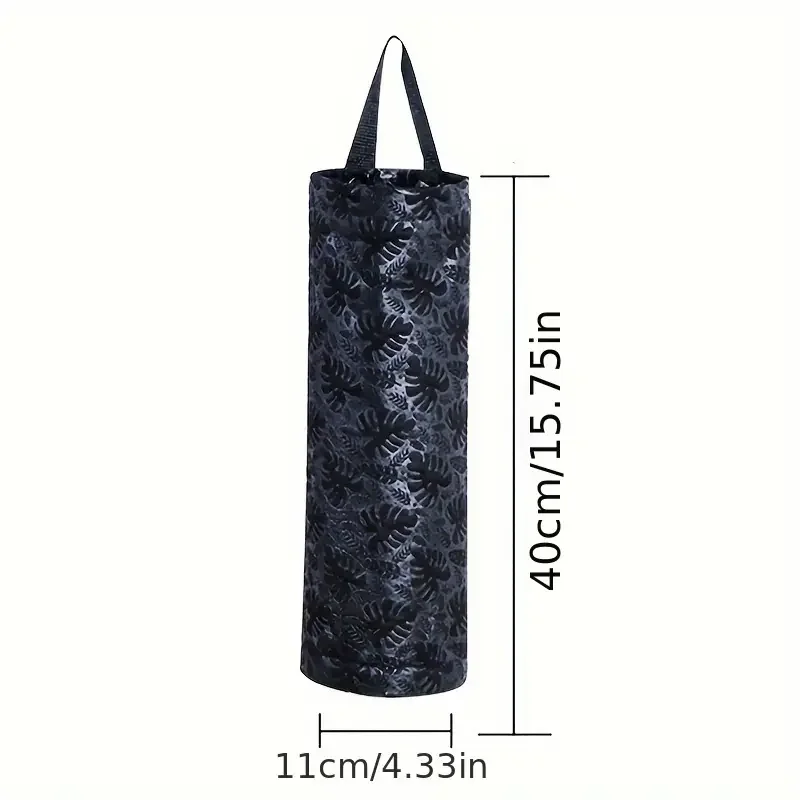 3Pcs Hanging Storage Dispensers Breathable Washable Hanging Mesh Garbage Bag Organizer for Kitchen Plastic Bag Storage