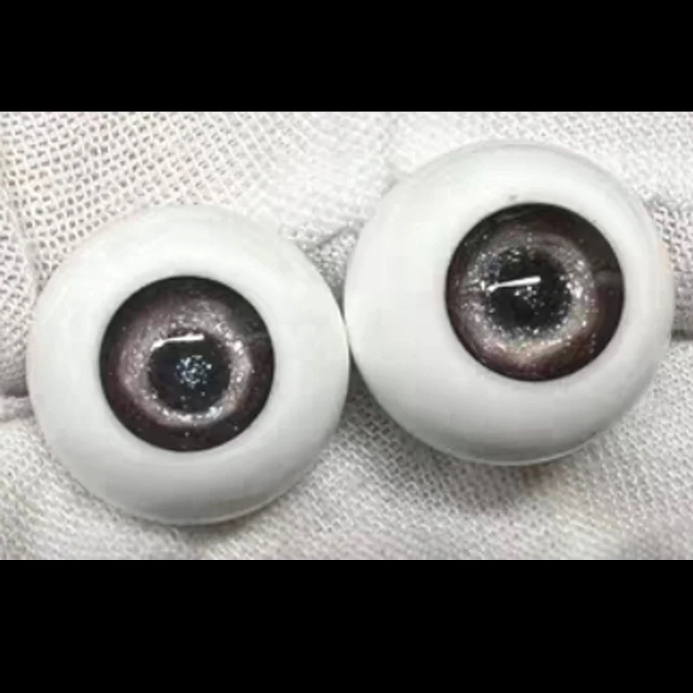 14mm/16mm Puppenaugen DIY Handgefertigte Augenbälle Puppenzubehör für 1/4 1/3 Puppe BJD Gipsaugen – Detail 2