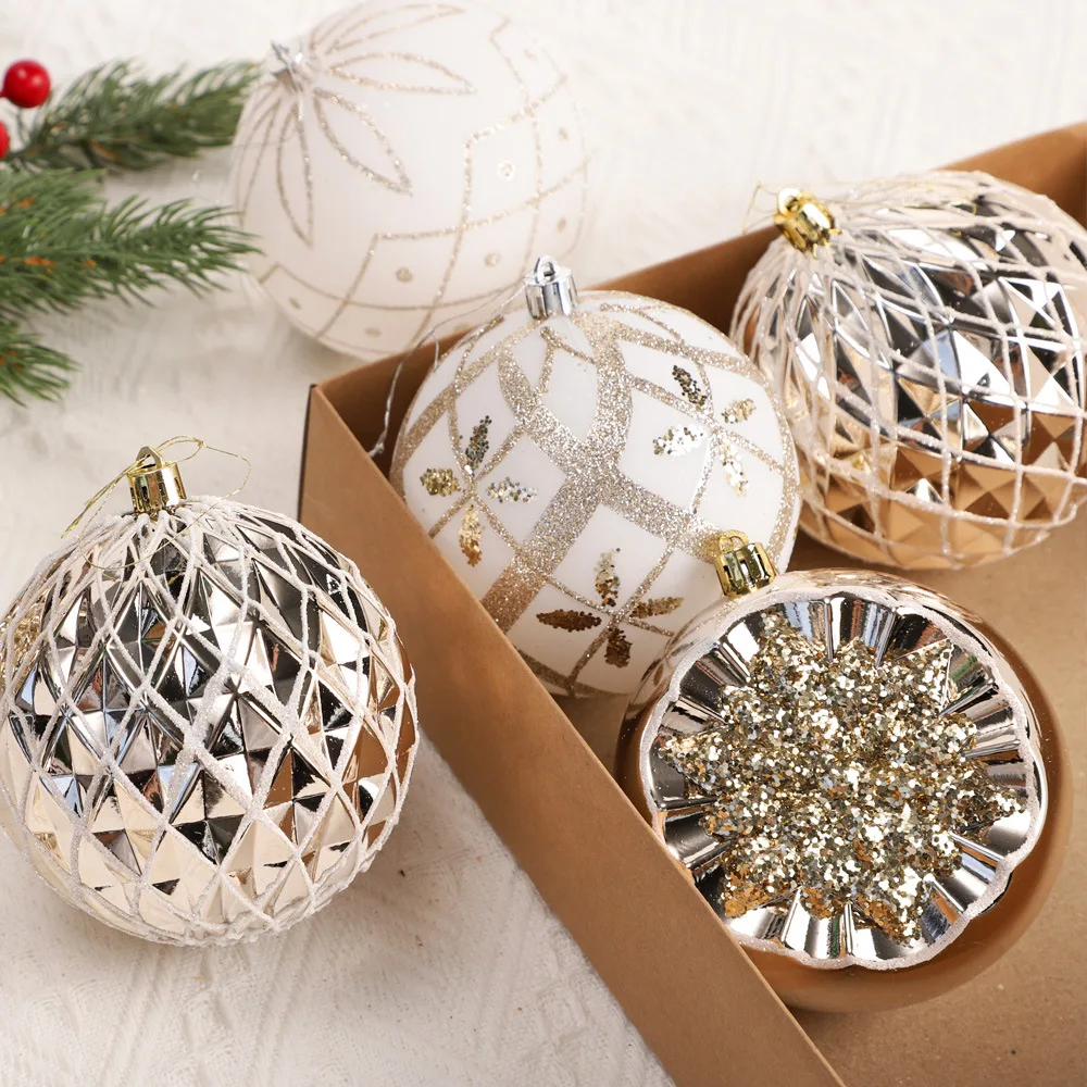 

Новые пластиковые елочные украшения 8 см для ручной работы, производство Китай, для мероприятий в торговых центрах, оптом от производителей