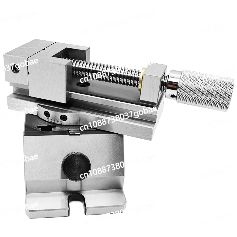 

Универсальные тиски 2 дюйма с вращением на 360 градусов, регулируемым углом и плоскими губками для шлифовки