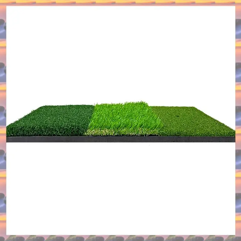 

ABML Golf Mat Portable With Rubber Socket Simulated Lawn Golf Training Lawn Mat