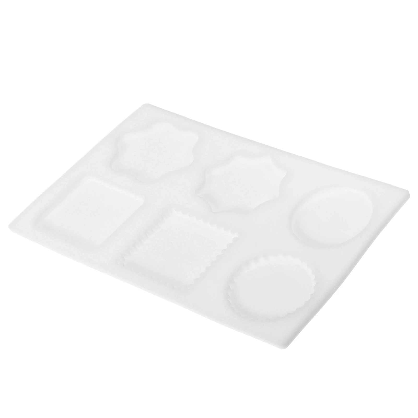 

Silicone Mold for Jewelry Making DIY Craft Supplies Heat Resistant Reusable Sealing Mat Multiple Slots Efficient Wax Sealing