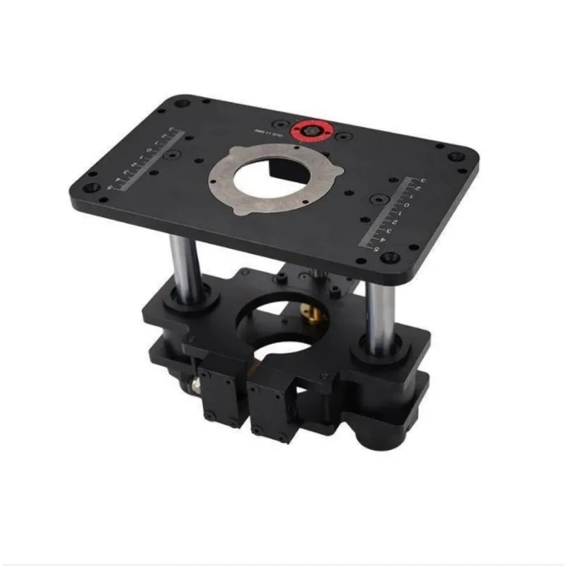 Inverted Lifting Platform Woodworking Table for Grooving and Engraving