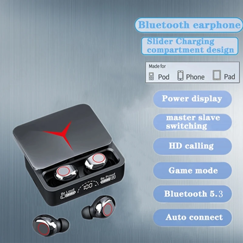 TWS Wireless Bluetooth 5.3 musica auricolare chiamata Touch Touch Mini auricolare Sport cuffie da gioco antisudore per IOS Android 2023 nuovo