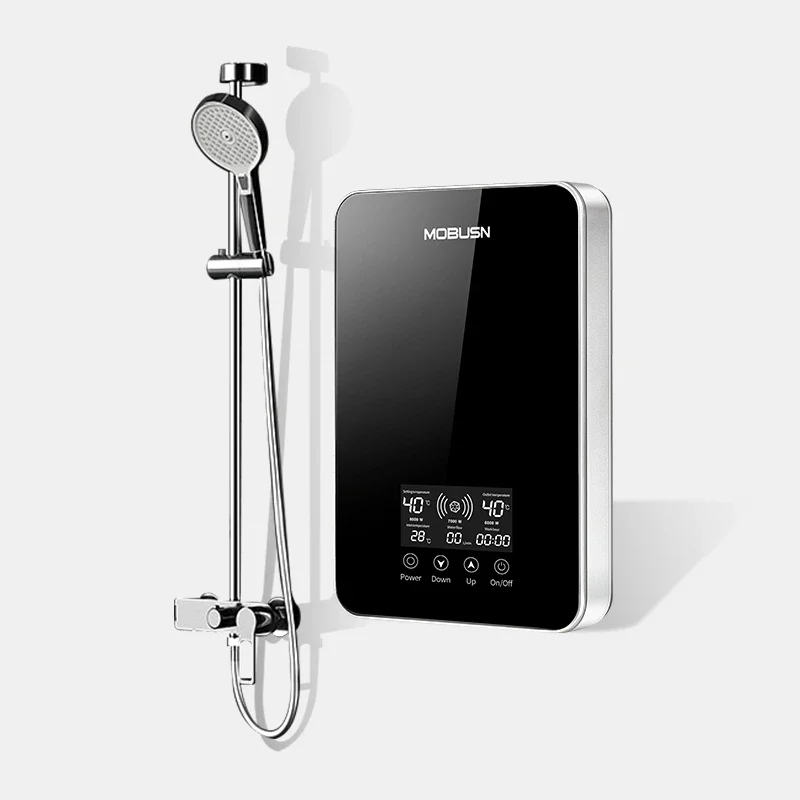 Touch Key Quickly Hot Water Supply Led Display Showing Temperature Water Flow Constant Temperature Supply Tankless Water Heater