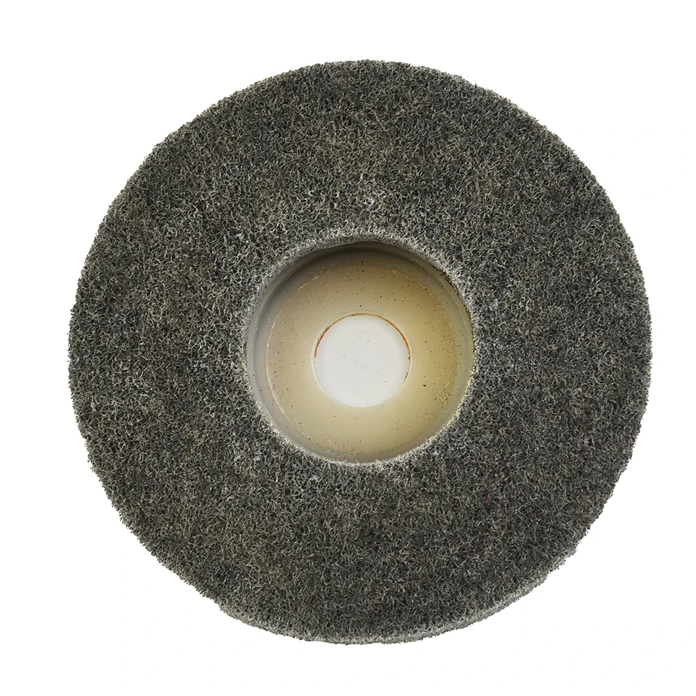 Tool Buffing Wheel Dark Gray Abrasive Flap Metal Wood Polishing Buffing Wheel Pad Disc Angle Grinder 1pcs Part