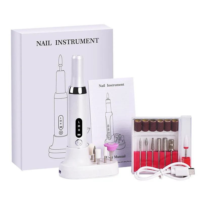 

Electric Nail Polisher Drill Professional Nails Grinding Polishing Dead Skin Removal Art Sanding File Pen Manicure Machine