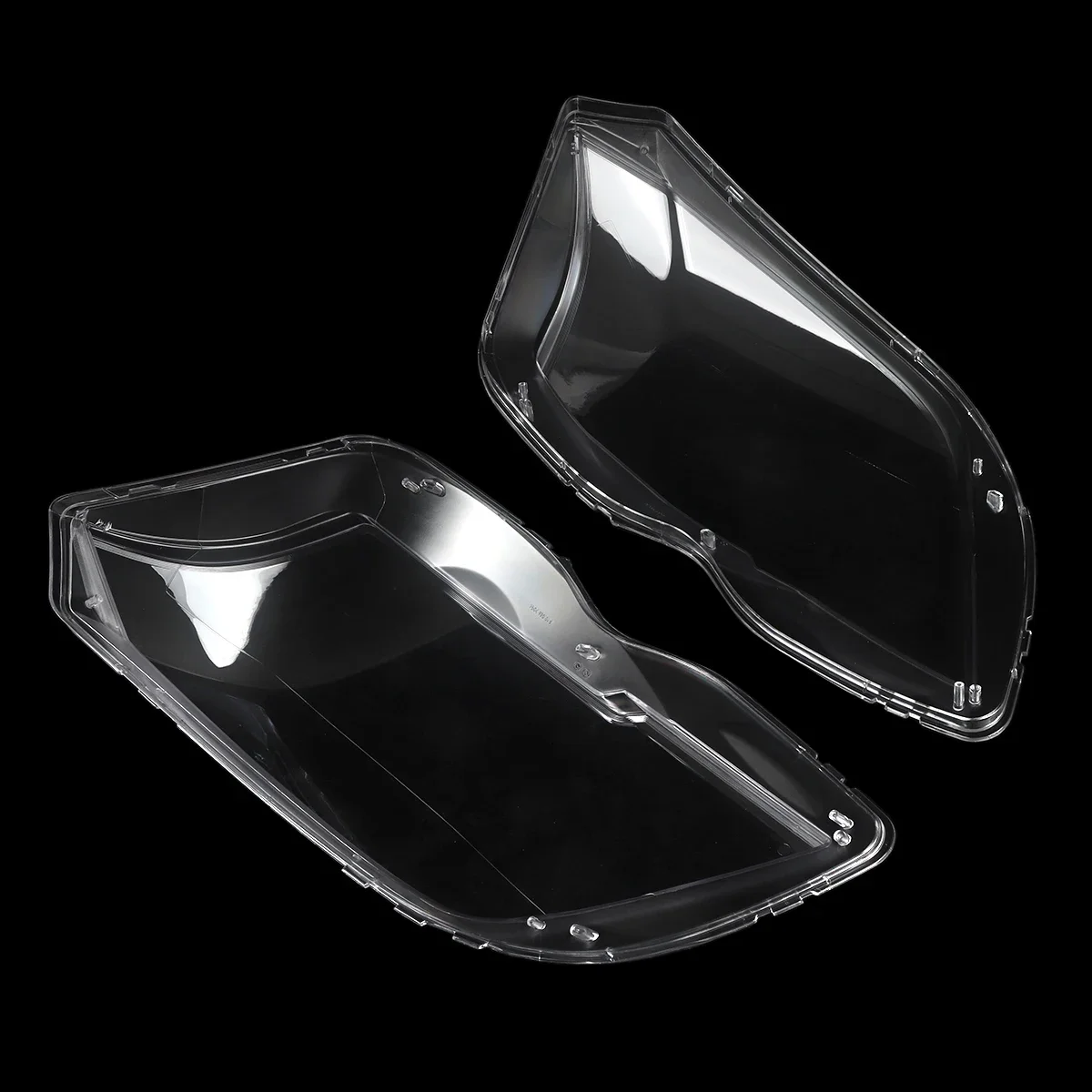 Pair Headlight Lens Headlamp Cover For Mercedes GLK Class X204 2009-2012 GLK250