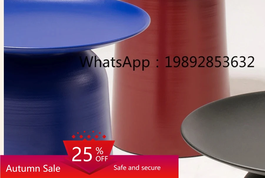 

sofa side few light luxury living room round table coffee table creative bedside small table