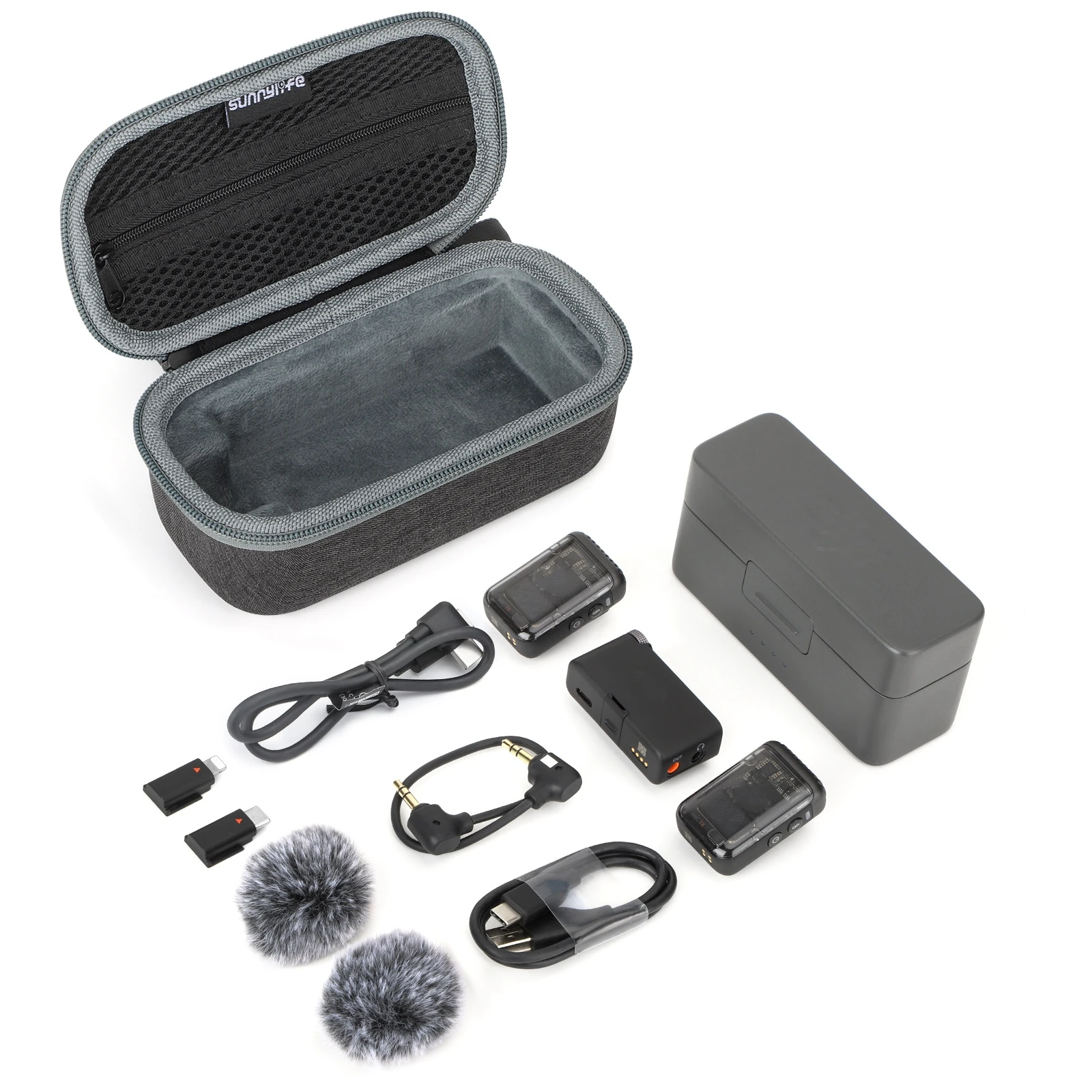 

For DJI Mic 3/2 Storage Bag Wireless Microphone Portable Mini Protective Box Anti Drop And Wear-Resistant Accessories