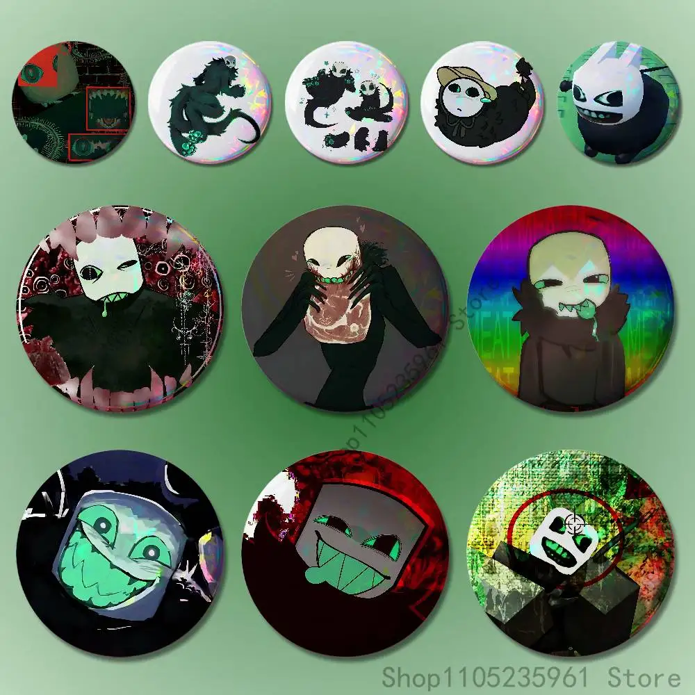 

Dod P-Pursuer 32mm 58mm 75mm 44mm 25mm Anime Badges Brooches DIY Pins Decorations Birthday Valentine Gifts