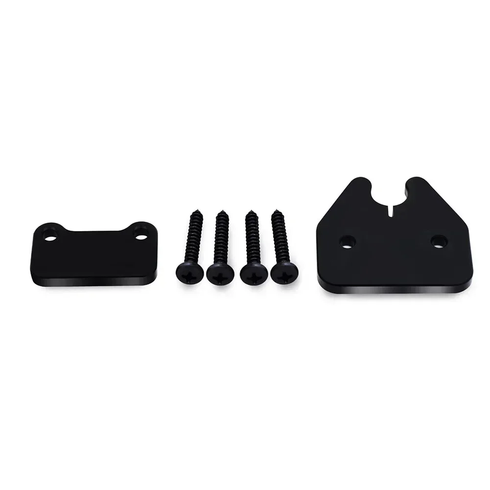 1 Set ABS SUN VISOR CLIPS, For DODGE For RAM TRUCKS 2019 AND 4 PCS Screw Black Parts Accessories Black