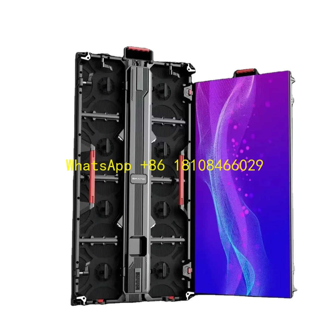 

Indoor/Outdoor P2.6 P2.9 P3.91mm Portable LED Display Screen for Stage Background DJ Booth Event Rentals