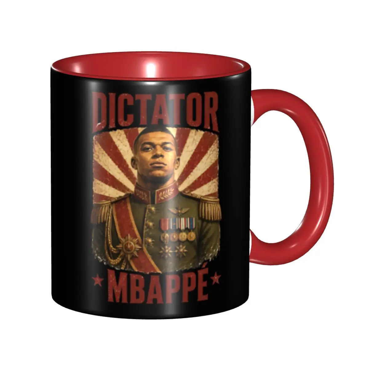 High Quality Kylians Mbappe Dictador Meme Merch Mug Kawaii Coffee Cup