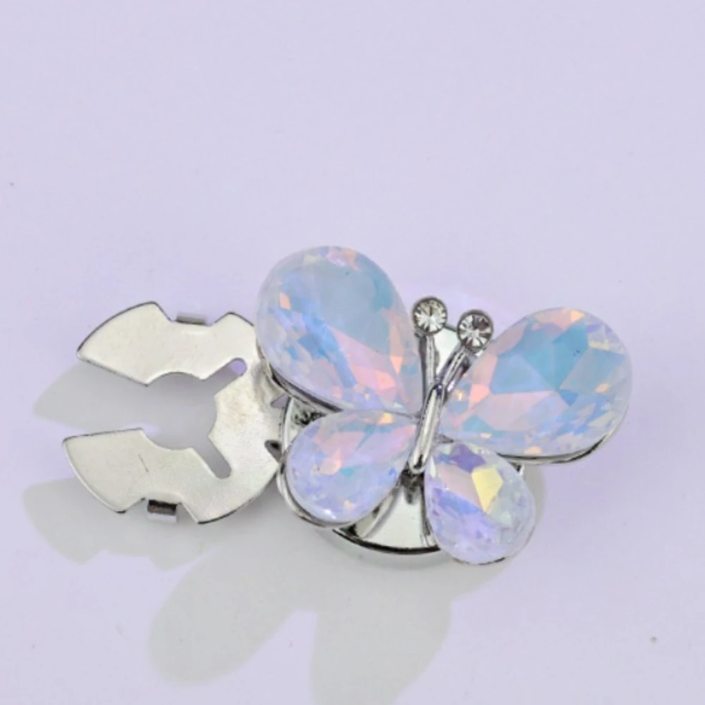 1PCS Hot Sale Embellished Butterfly Decorative Tortoise Clasp Collar Cufflinks Button Set for Fashion Lover Elegant Accessories