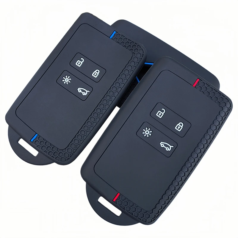 Silikon-Schlüsselhülle für Dacia Sandero Duster Logan Jogger Renault Austral Kadjar Clio Megane Captur Arkana Koleos Zoe Scenic