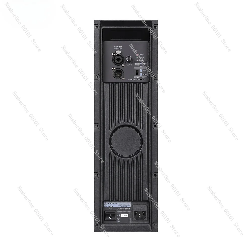 series 15inch 18inch professional active subwoofer digital low-frequency amplifier back panel module for performance