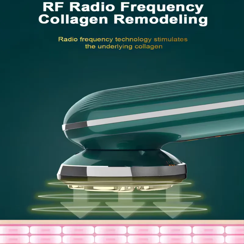 Terapia de luz led rejuvenescimento da pele ems microcorrente dispositivo facial máquina de levantamento facial pescoço apertar massageador ferramenta beleza