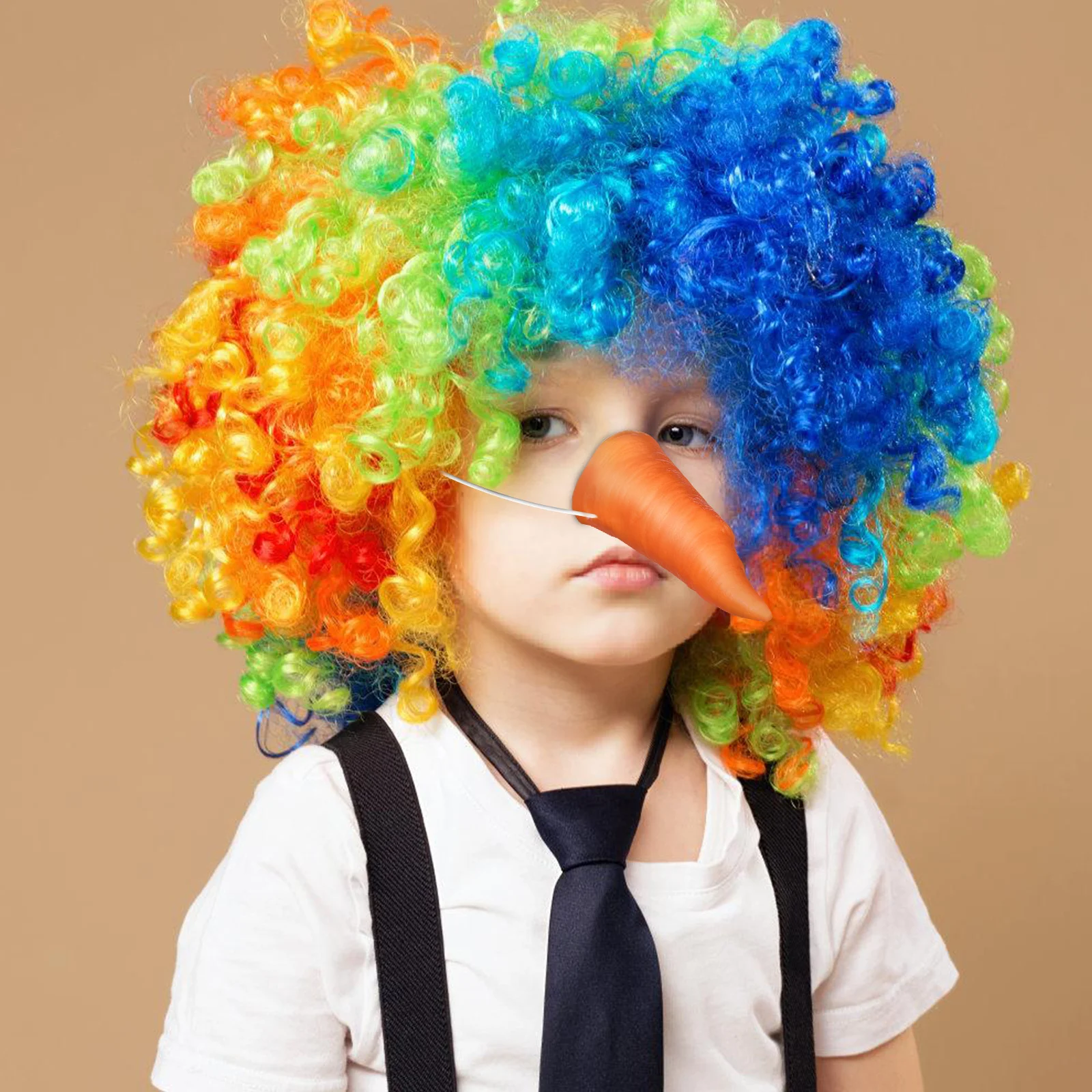 

Carrot Nose Costume Prop Small Fake Nose For Snowman Dressing Carnival Party Cosplay Accessory Winter Holiday Fun Gag Gift