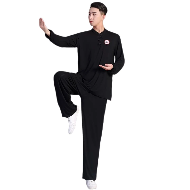 CLYFAN 2Pcs Tai Chi Uniform for Adult Comfortable Breathable Wushu Suit for Training Performance & Daily Wear
