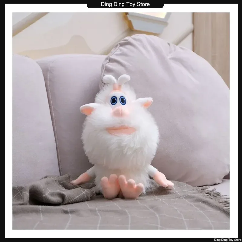 Jouets en peluche Booba de dessin animé, poupée de décoration douce, compagnon d'anniversaire, fête de vacances, cadeau de noël