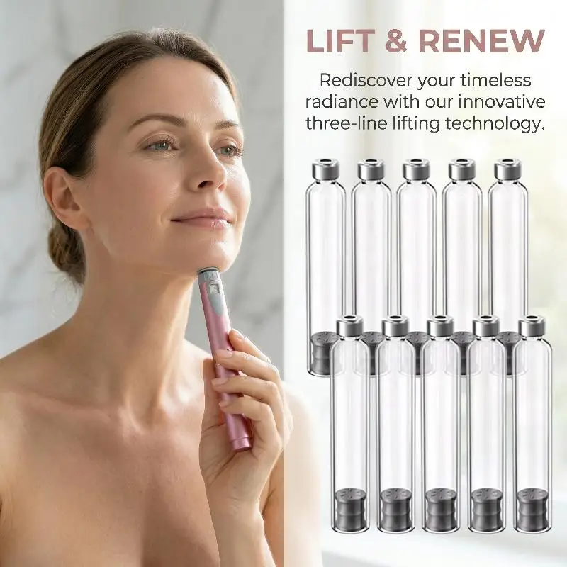Medical 3ml Insulin  Cassette Bottles Empty 5/10pcs  Leakproof Sterile Solution for Clinics