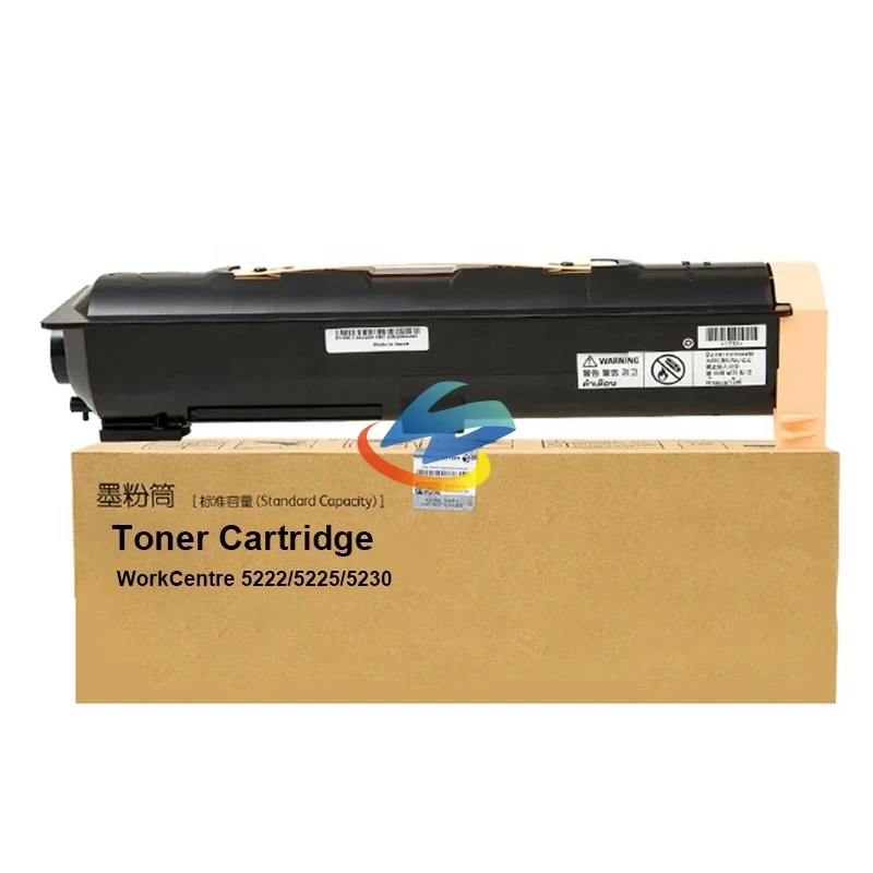 

Картридж с тонером для копировального аппарата WC5225, совместимый с Xerox WorkCentre 5222 5225 5230, запасные части для копировального аппарата с тонером BK300g BK500g, 1 шт.