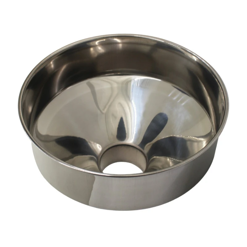 24/28 سنتيمتر قطر الفولاذ المقاوم للصدأ قمع ل زبدة البيرة السائل الصناعي ملء واسعة الفم واثب أدوات تصفية المطبخ