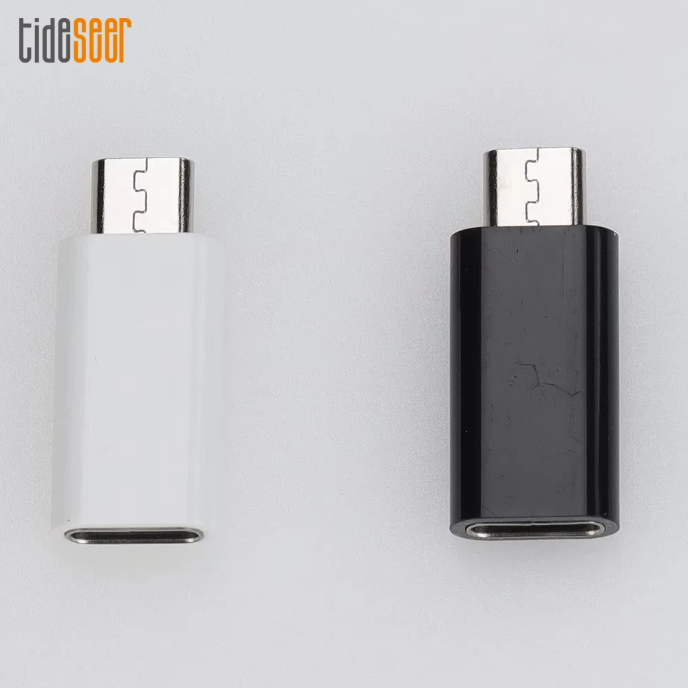 500pcs USB Type C Female To Micro USB Male Connector Charger Adapter Converter for Samsung Huawei Android Smart Phone