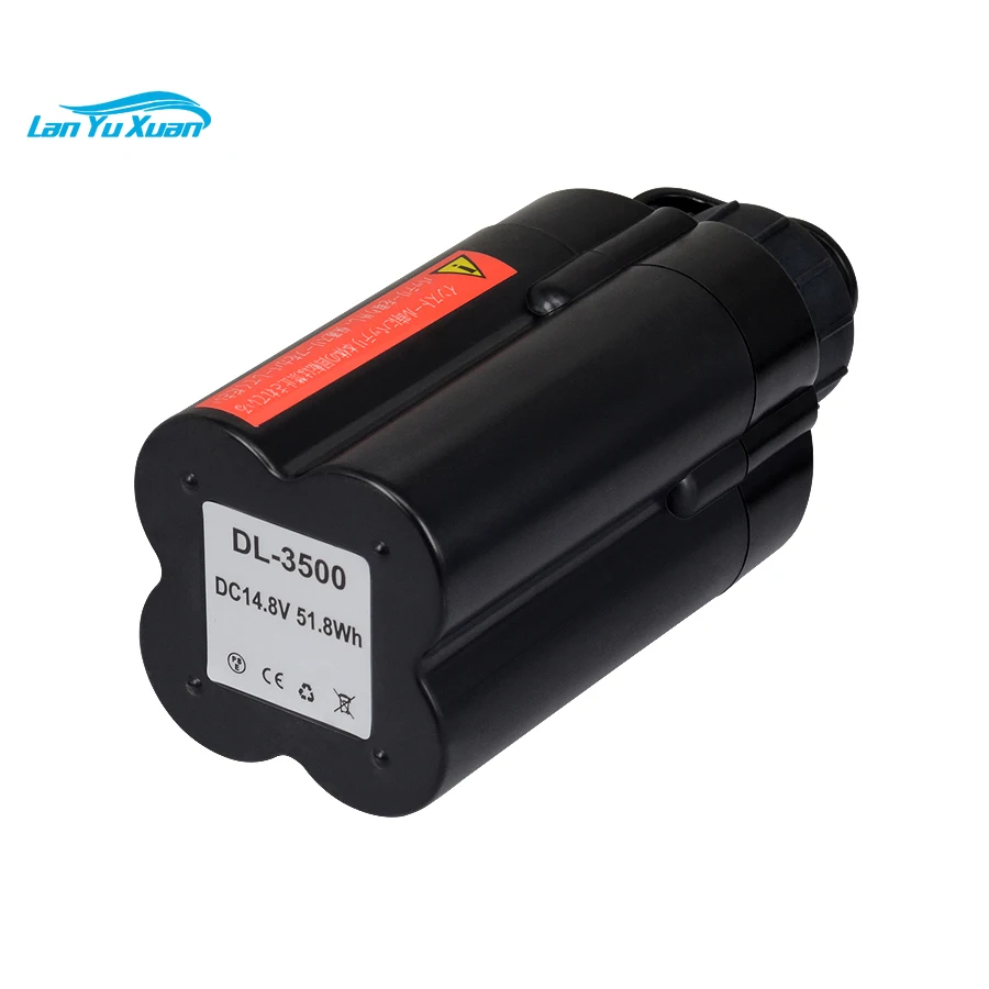 DL-3500 14.8V 3500mAh Li-ion Battery and Charger Set Electric Fishing Reel Battery for Daiwa