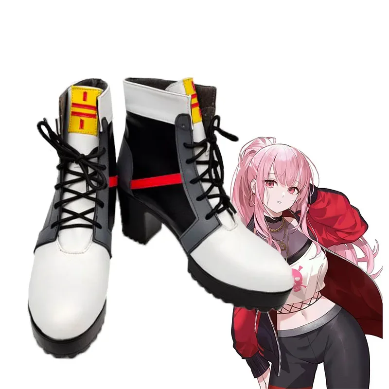 New Anime Hololive Vtuber Mori Calliope Cosplay Boots Shoes Halloween Aksesori Dibuat Sesuai Pesanan