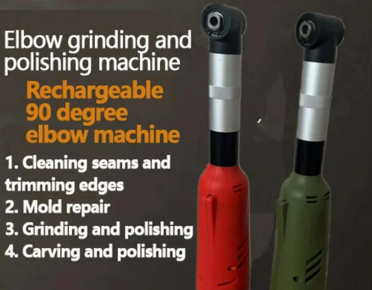

90° Electric Elbow Grinding Machine for Jewelry Dental Wood Die Polisher Ceramic Tile Cleaning Tool