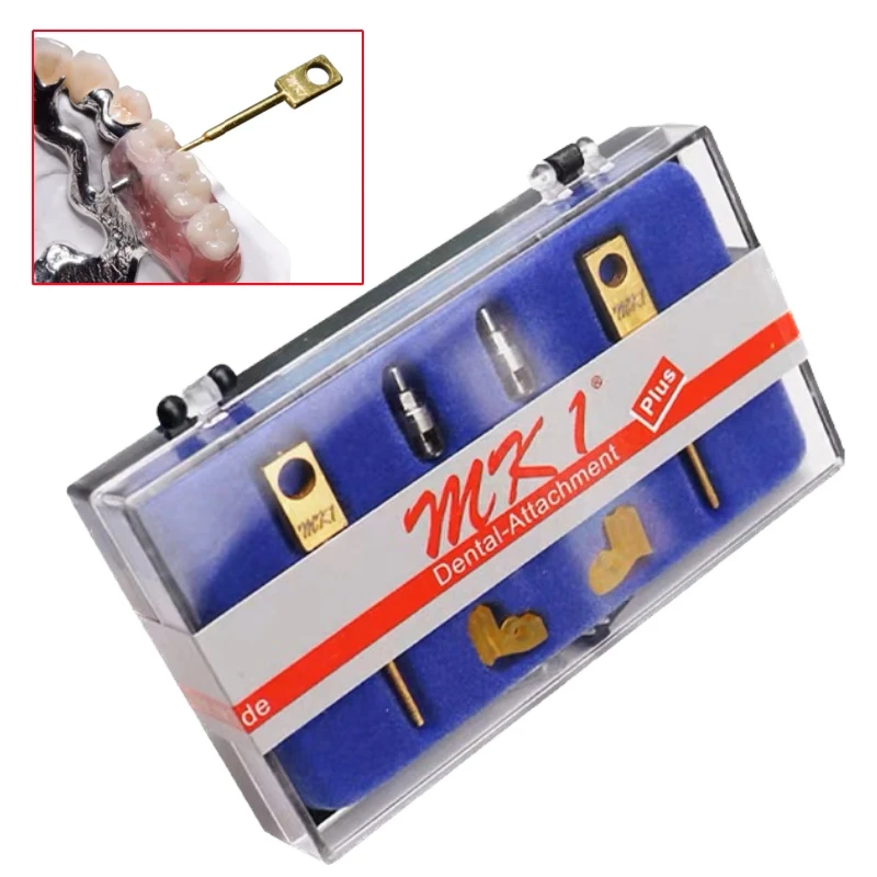 

2Sets/Box Dental Lab Tools MK1 Attachment Parts Technician Dentist Titanium MK1 Precision Lab Technician Instrument
