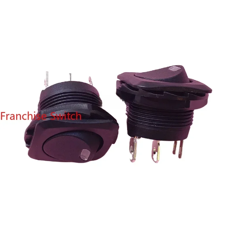 10PCS original imported car switch, modified button  with LED indicator light, ship  red  and green